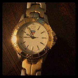 🔔🚨Men’s Axel Watch Gold/Silver Stainless Steal‼️